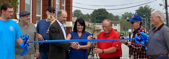 Dedication held for C Street Plaza in St. Albans, WV
