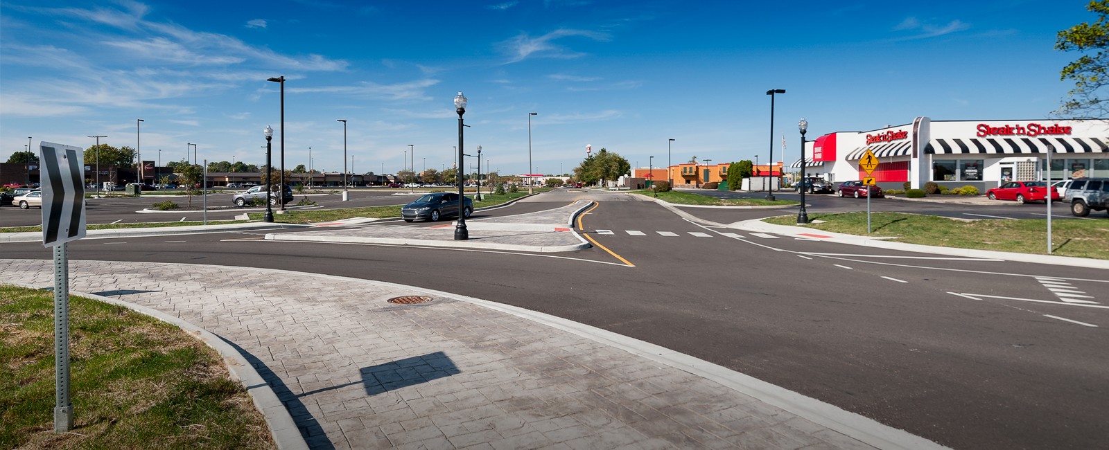 Anderson 59th Street and 60th Street Roundabout, Anderson, IN