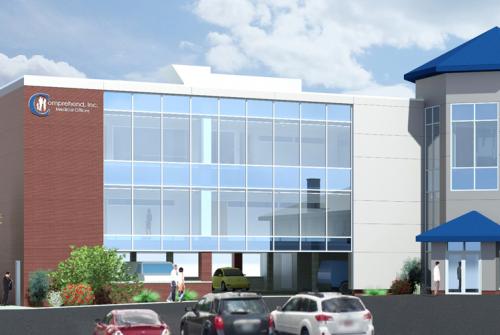 Comprehend Medical Office Building Exterior Rendering, Maysville, KY