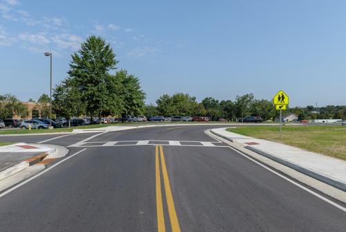 Veterans Way - Careful Attention to Pedestrian Safety - Boone County Fiscal Court, Burlington, KY