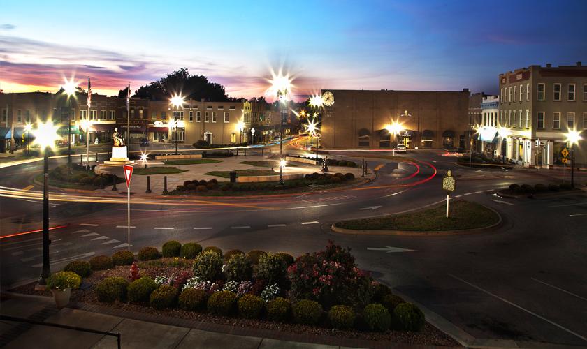 Hodgenville Downtown Revitalization and Roundabout, Hodgenville, KY